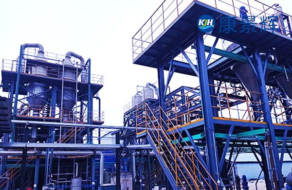处理量1t/h氯化钠双效蒸发器