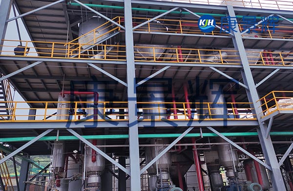 54.5t/h硅酸钠+氢氧化钠四效蒸发浓缩系统
