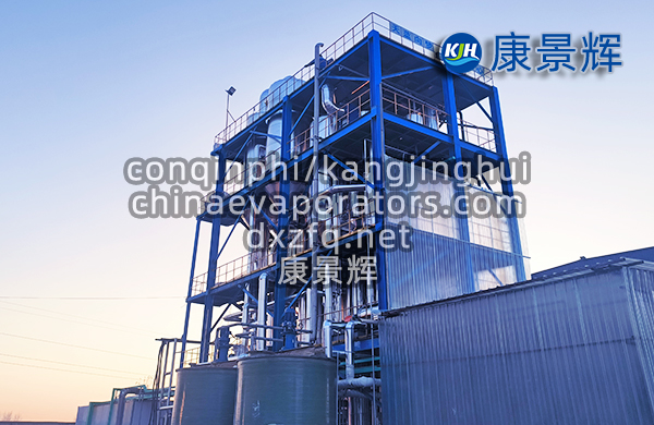 4t/h废催化剂回收氯化钠三效蒸发器