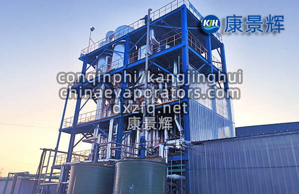 4t/h废催化剂回收氯化钠三效蒸发器