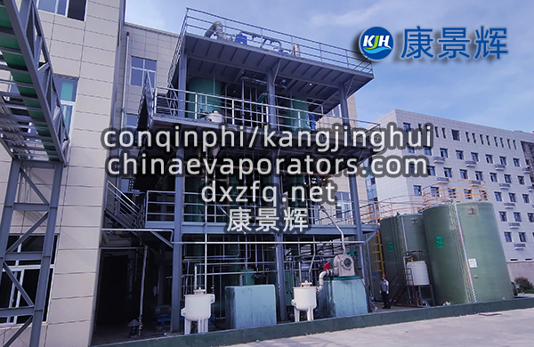 8.5t/h氯化钠双效jyue蒸发结晶系统