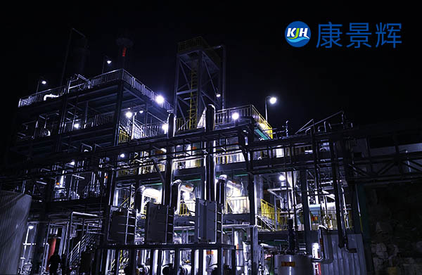 极悦注册三效蒸发器项目现场